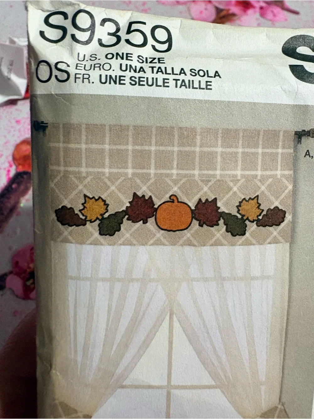 BN UNCUT SIMPLICITY 9359 CURTAINS SEWING PATTERNS